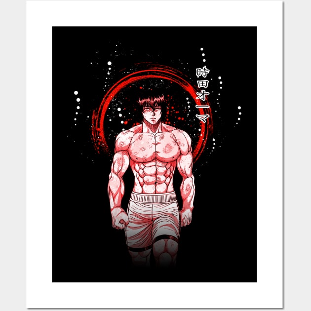 Kengan Ashura Warriors Unleashed Tee Wall Art by Mckenna Paucek